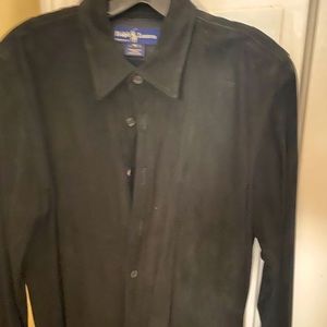 Polo Ralph Lauren Suede shirt